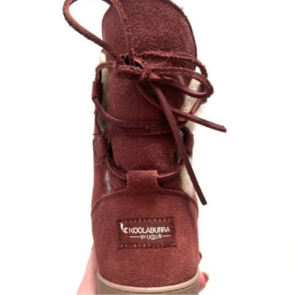 Womens Size 10 KOOLABURRA BY UGG Short Boots - Pink Mauve - Picture 4 of 8